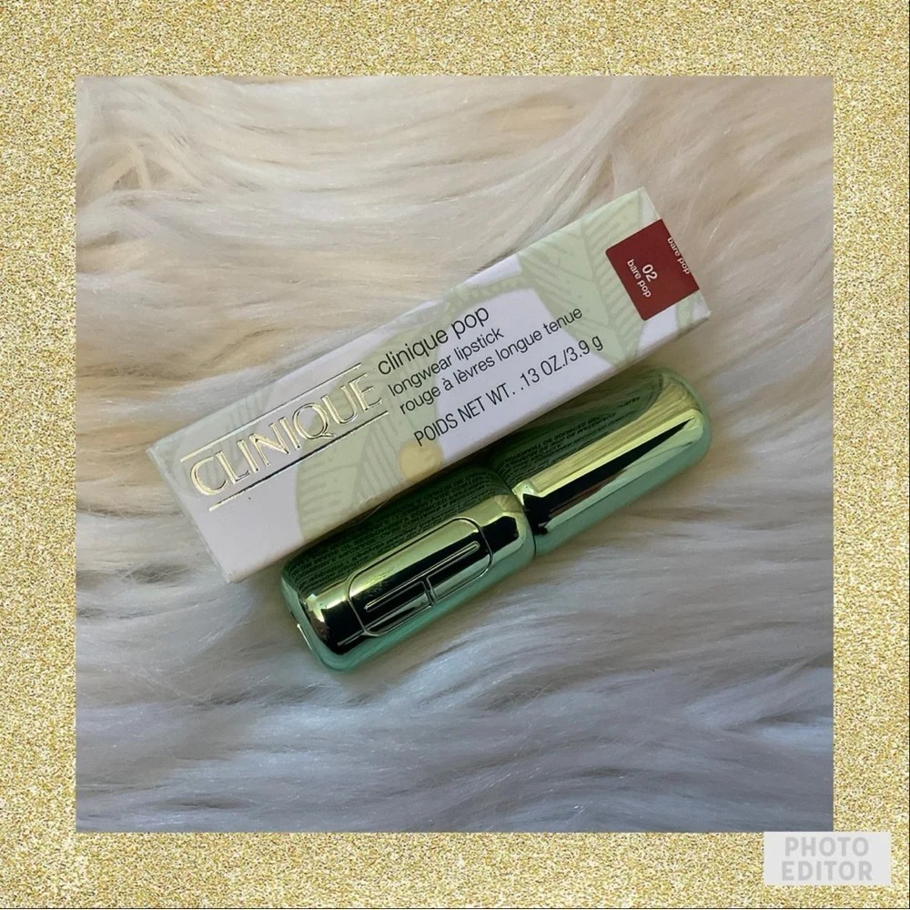 Clinique Pop Longwear Lipstick  - New in Box - Bare Pop